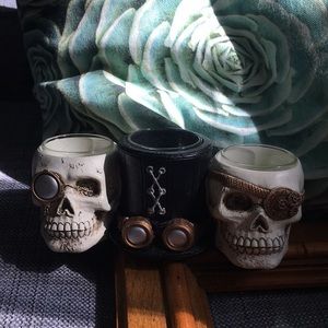 Yankee Candle Co Steam punk candle holder